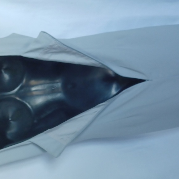 Victor Costa Gray & Silver Beaded Vintage Dress - Picture 5 of 7